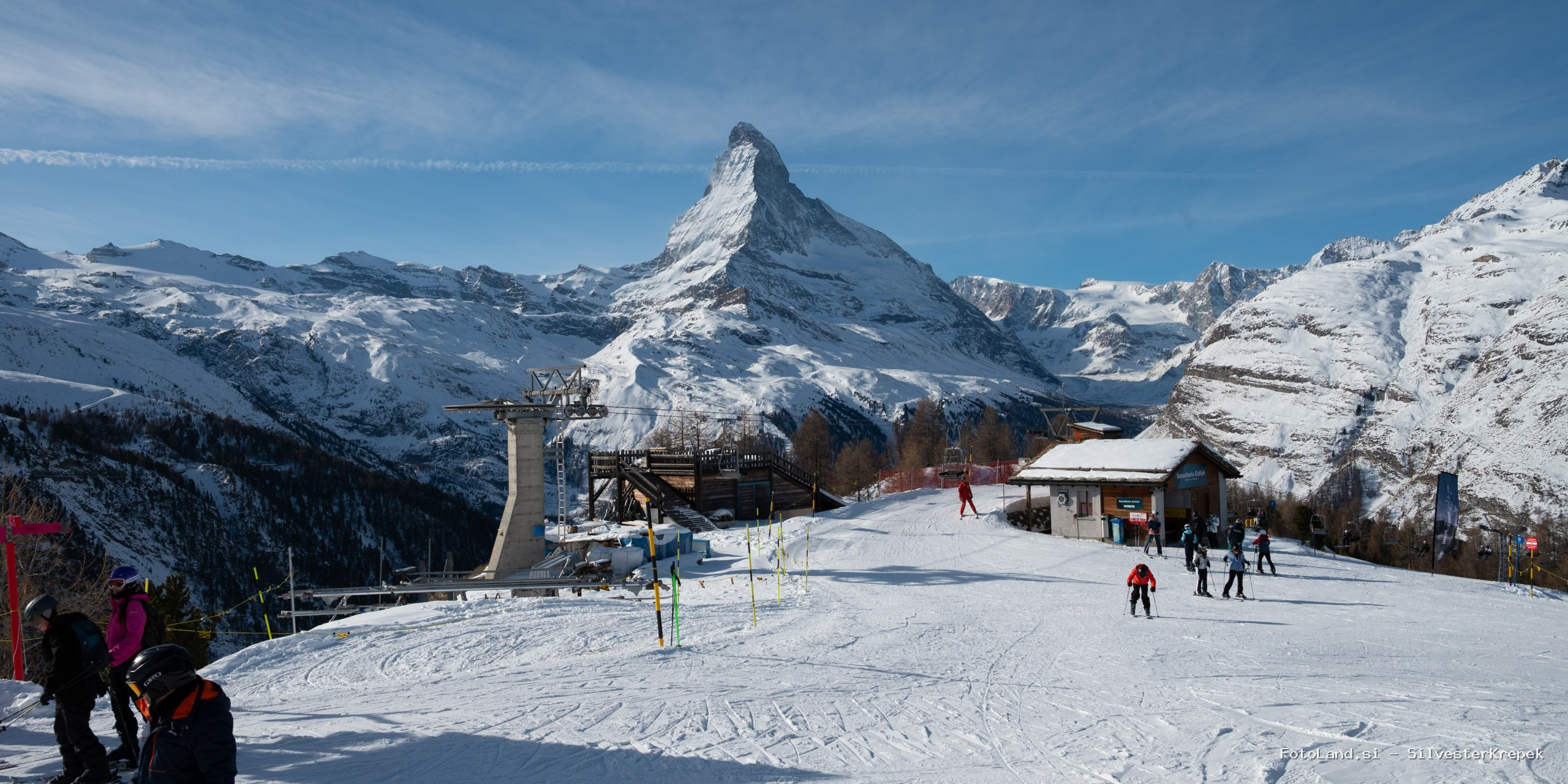 Smučišče in Matterhorn