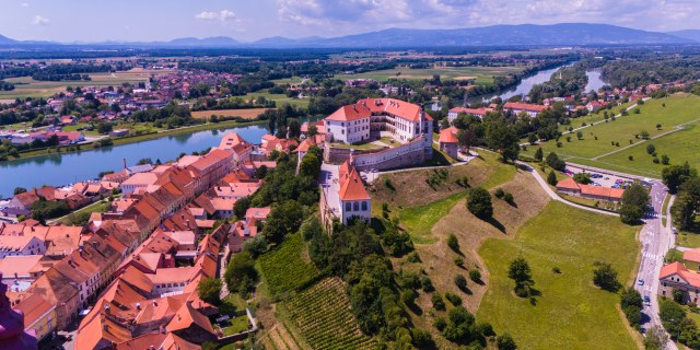 Ptusjki grad iz zraka